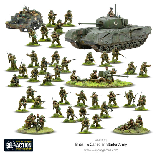 British & Canadian Army Starter Army