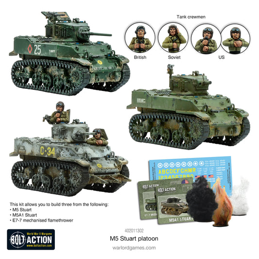 M5 Stuart Troop
