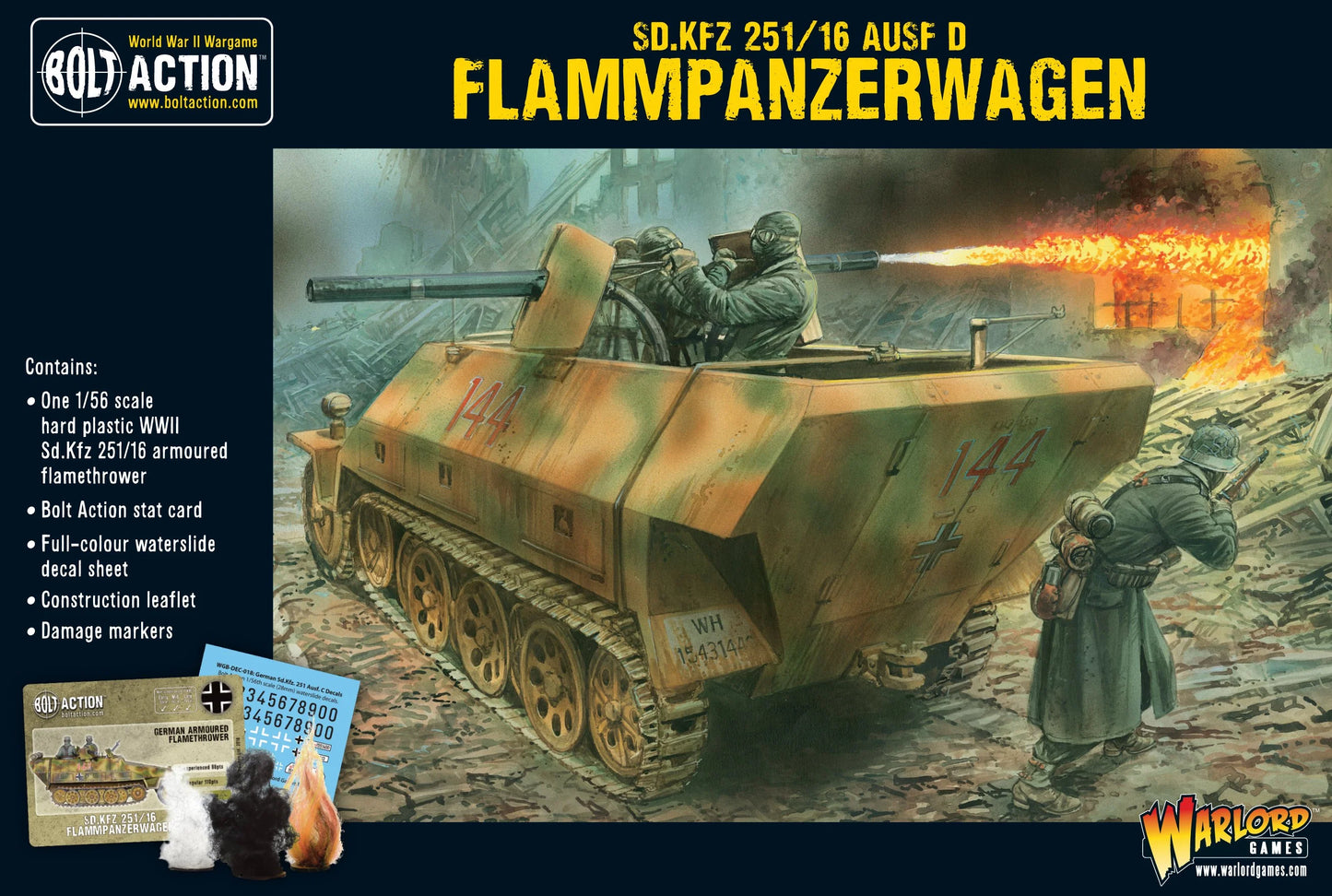 German Sd.Kfz 251/16 Ausf D Half Track "Flammpanzerwagen"