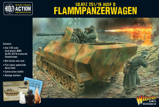 German Sd.Kfz 251/16 Ausf D Half Track "Flammpanzerwagen"