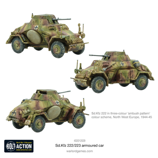 German Sd.Kfz 222/223 Armoured Car
