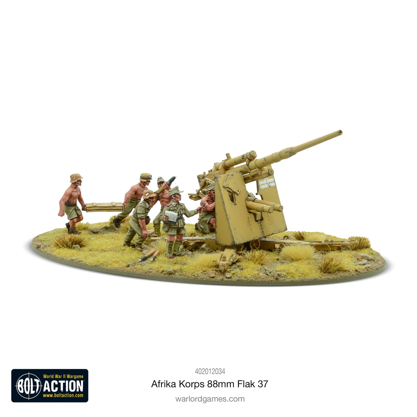 German Afrika Korps 8.8cm Flak 37