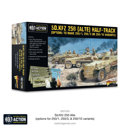 German Sd.Kfz 250 Alte (Options for 250/1, 250/3 & 250/10)