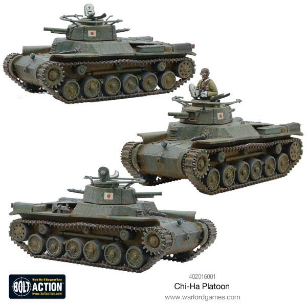 Japanese Chi-Ha Troop