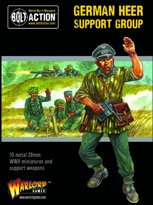 German Army Support Group (HQ, Mortar & MMG)