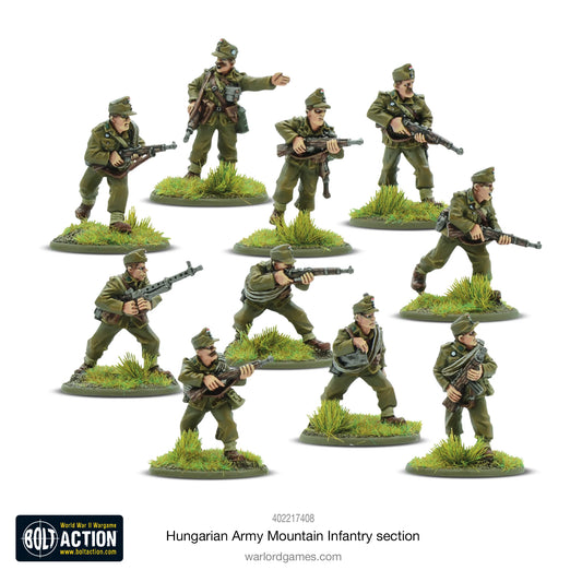 Hungarian army Mountain Infantry Section