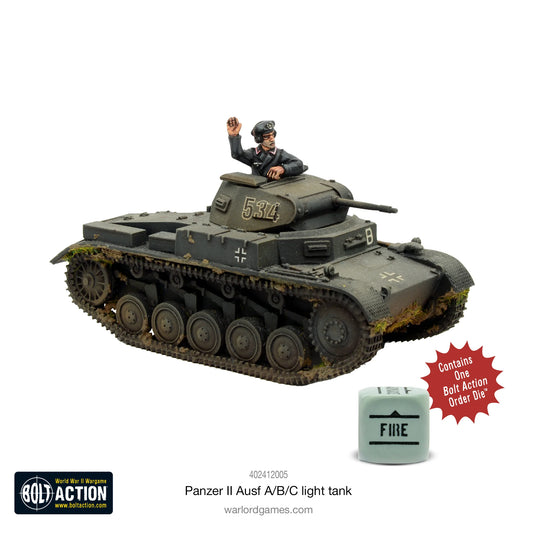 German Panzer II Ausf.A/B/C Light Tank