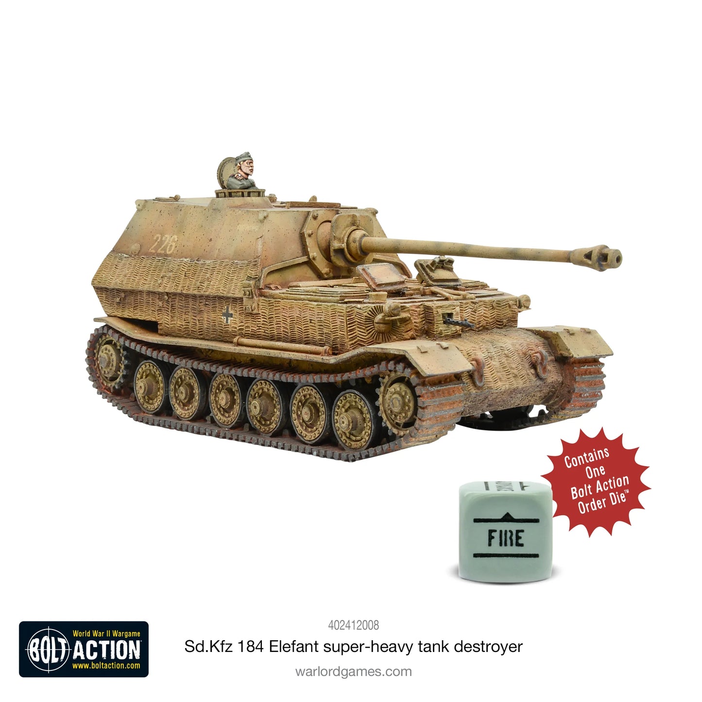 German Sd.Kfz 184 Elefant Super Heavy Tank Destroyer