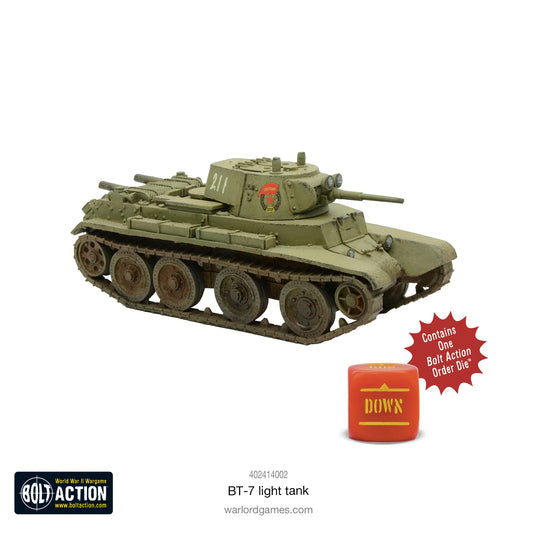Soviet BT-7 Light Tank