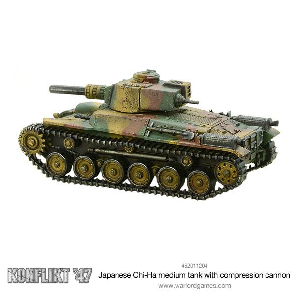 Chi-Ha Medium Tank with Compression Turret