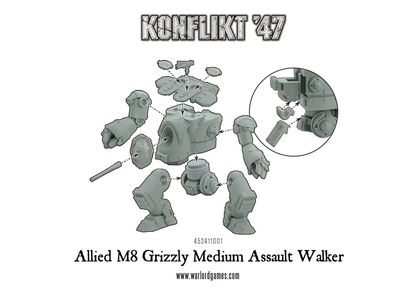Allied M8 Grizzly Medium Assault Walker