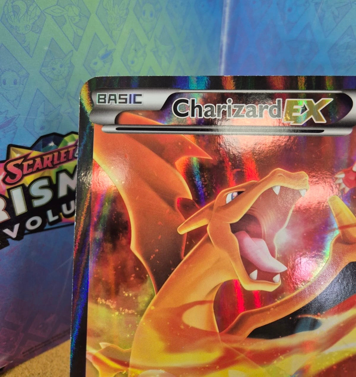 Charizard EX XY121 JUMBO Black Star Promo Single Pokémon Card