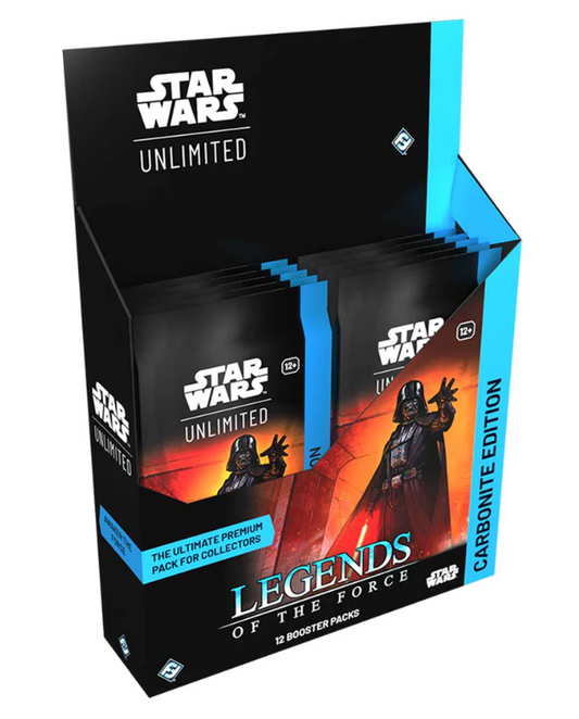 Star Wars: Unlimited - Legends of the Force - Carbonite Booster Box (Releases 11.07.2025)