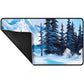 Ultra Pro - Bob Ross Winter Paradise - Black Stitched Playmat