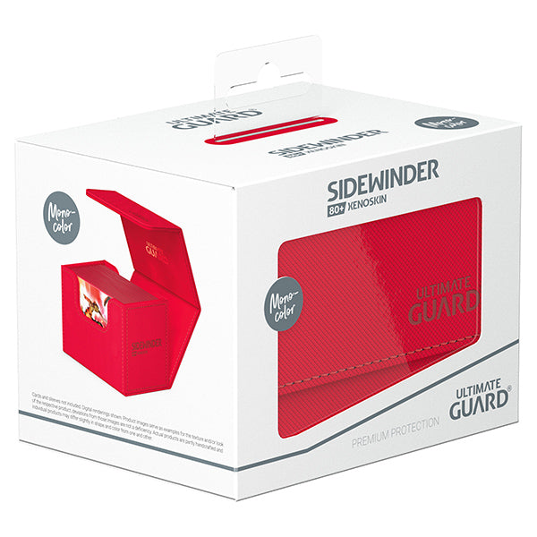 Ultimate Guard - Sidewinder 80+ XenoSkin - Monocolor Red
