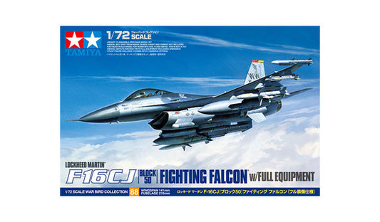 1/72 F-16CJ Block 50 Fighting Falcon with Full Equipment
