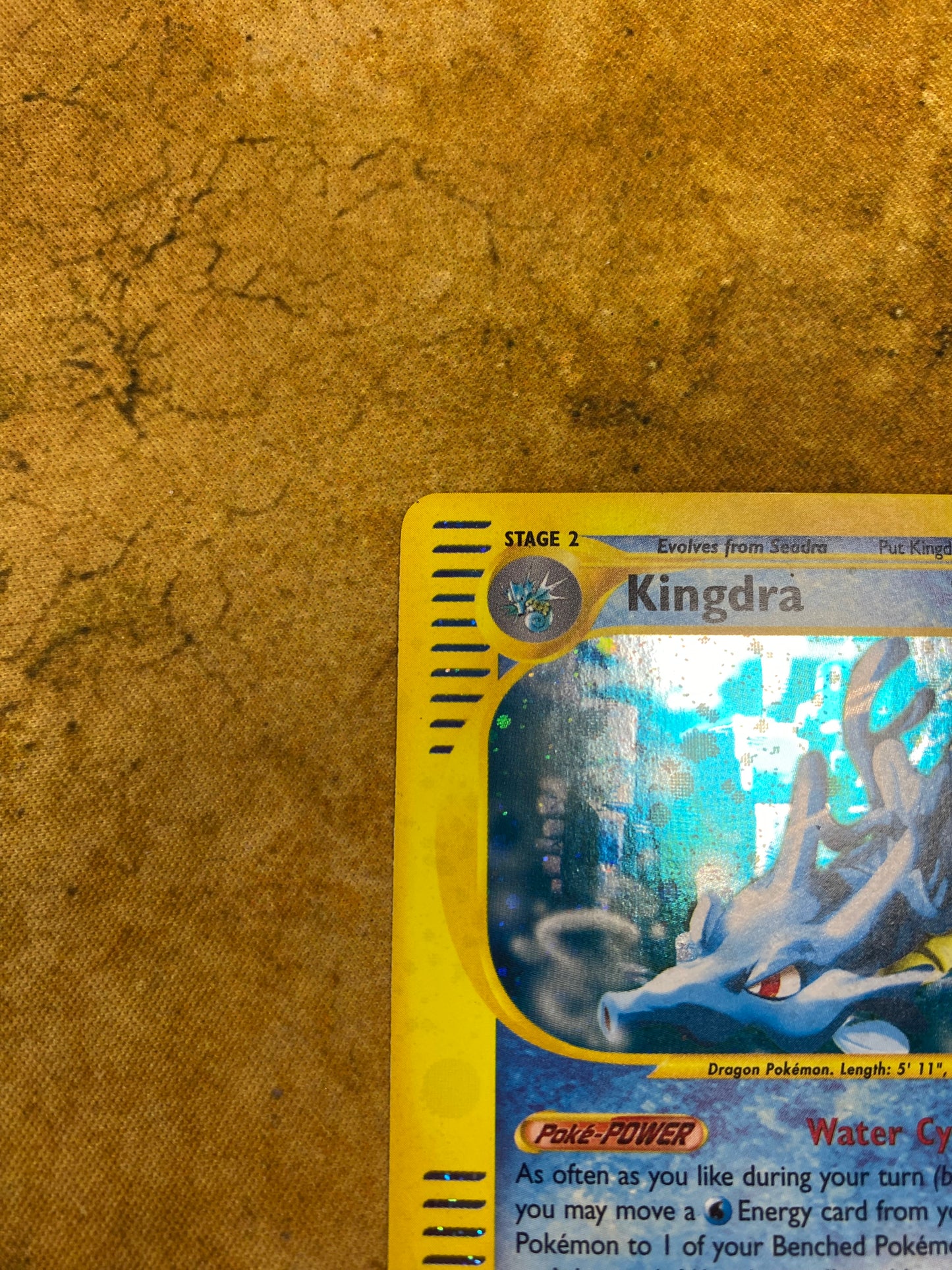 Kingdra Holo H14/H32 Aquapolis Single Pokémon Card