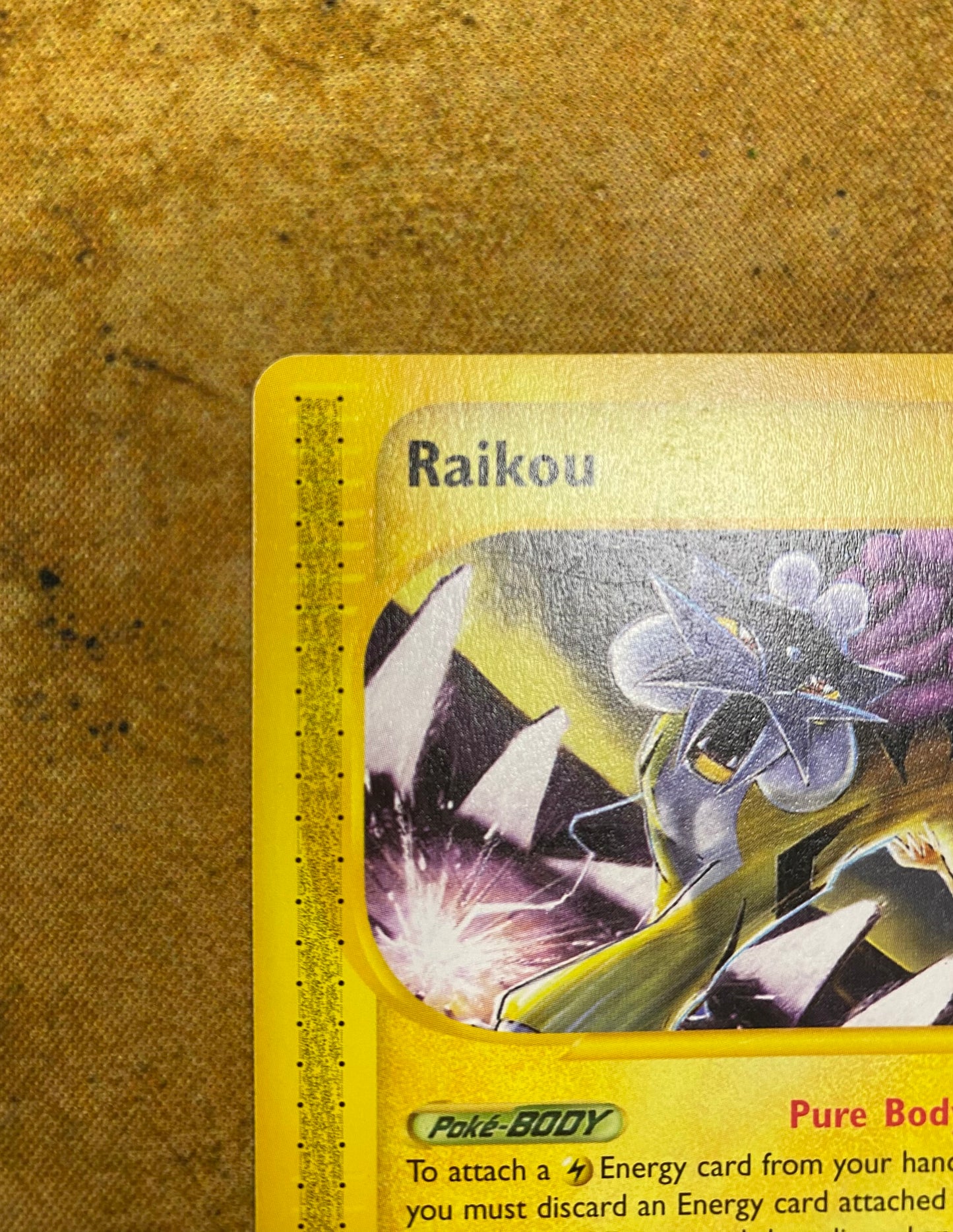 Raikou Non-Holo 28/144 Skyridge Single Pokémon Card