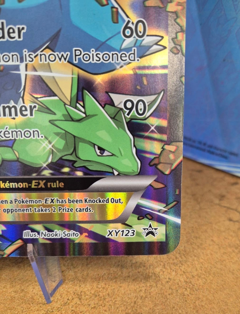 Venusaur EX XY123 JUMBO Black Star Promo Single Pokémon Card