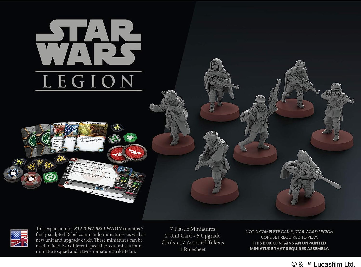 Star Wars: Legion Rebel Commandos Unit Expansion