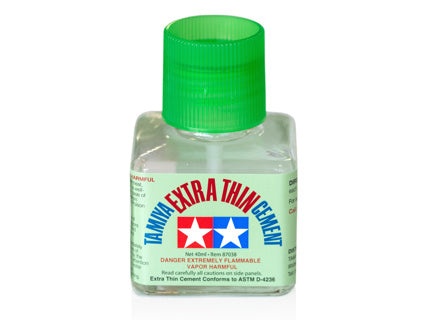 Tamiya Extra Thin Cement 40ml - Plastic Glue