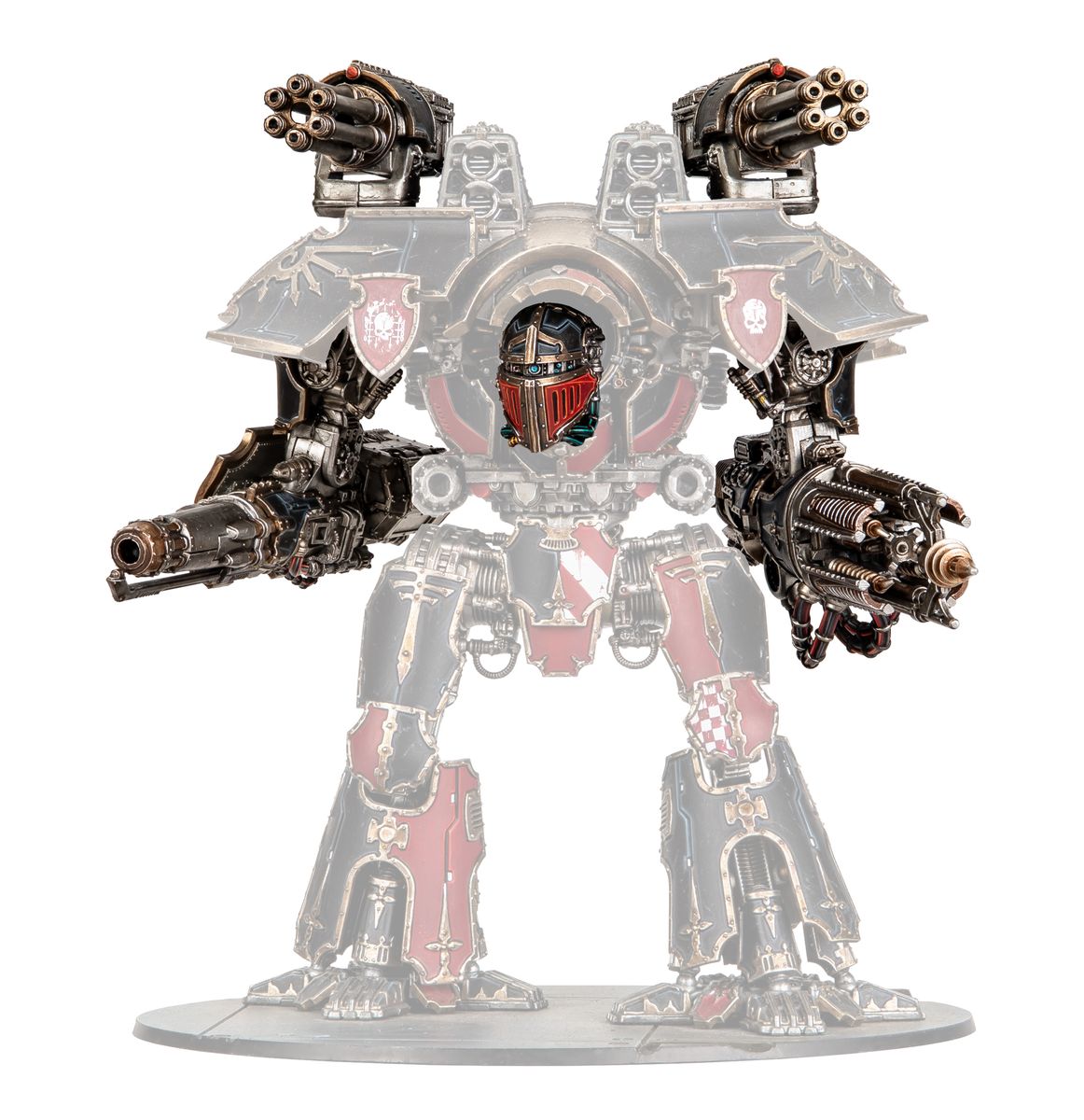 Warlord Titan Weapons - Quake Cannon, Conversion Beam Extirpator, Paired Gatling Blasters, and Paired Turbo-Laser Destructors