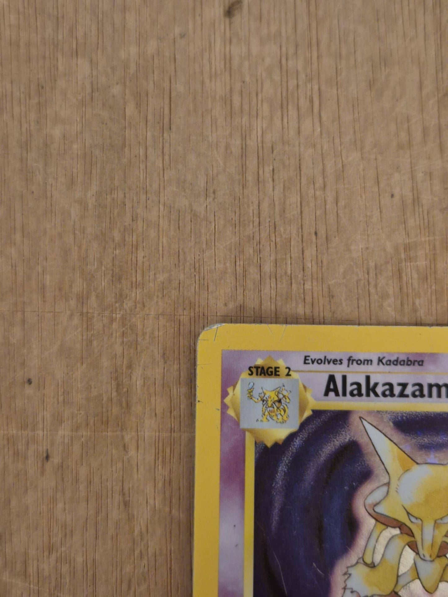 Alakazam Holo 1/102 Base Set Single Pokémon Card