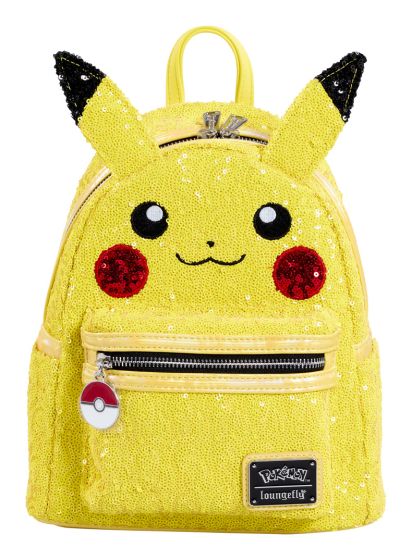 Pokemon Sequin Pikachu Mini Backpack