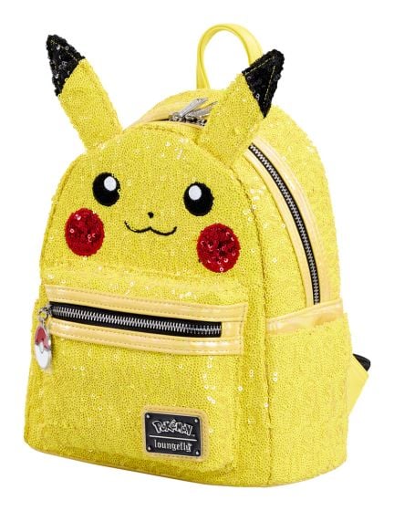 Pokemon Sequin Pikachu Mini Backpack
