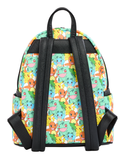 Pokémon Pikachu and Starters Mini Backpack