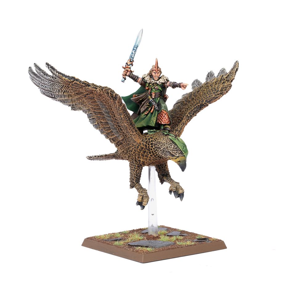 Wood Elf Noble on Great Eagle
