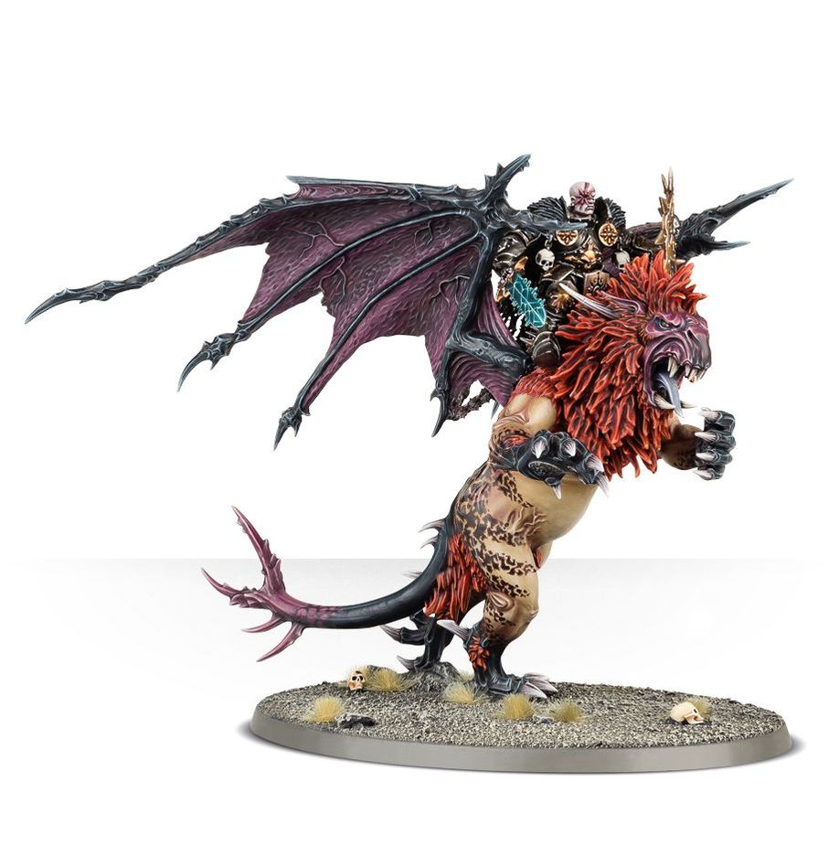 Chaos Sorcerer Lord on Manticore