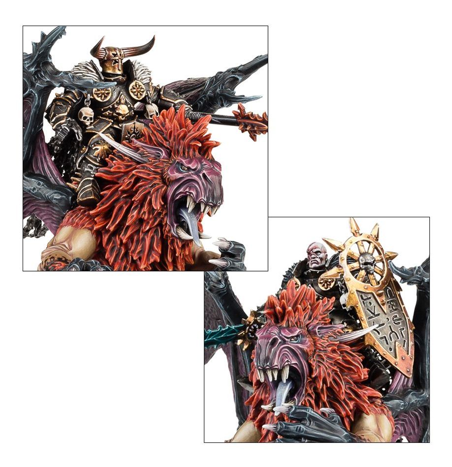 Chaos Sorcerer Lord on Manticore