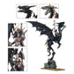 Sorceress on Black Dragon / Dreadlord on Black Dragon