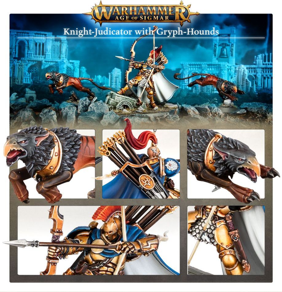 Knight-Judicator with Gryph-Hounds