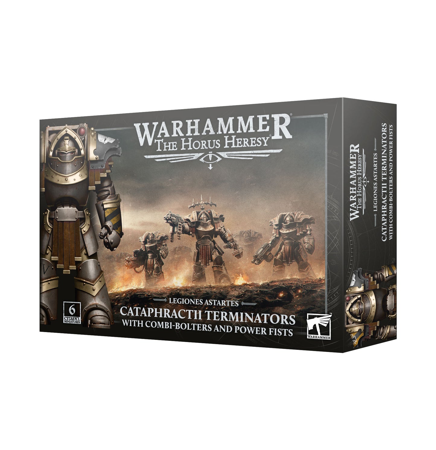 Horus Heresy - Cataphractii Terminators With Power Fists