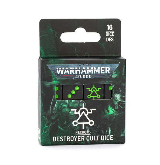 Necrons - Destroyer Cult Dice Set