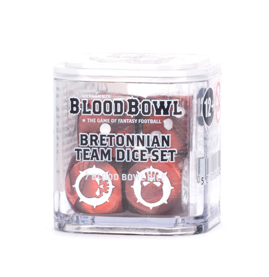 Blood Bowl Team Dice Set (Bretonnian)