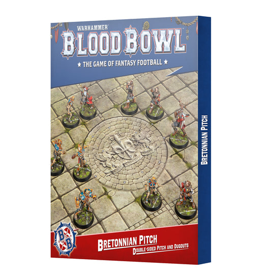 Blood Bowl - Team Pitch and Dugouts Set (Bretonnian)