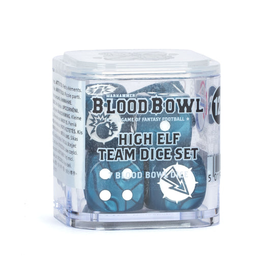 Blood Bowl - High Elf Team Dice