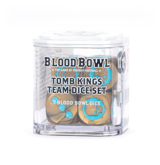 Blood Bowl Team Dice Set (Tomb Kings)