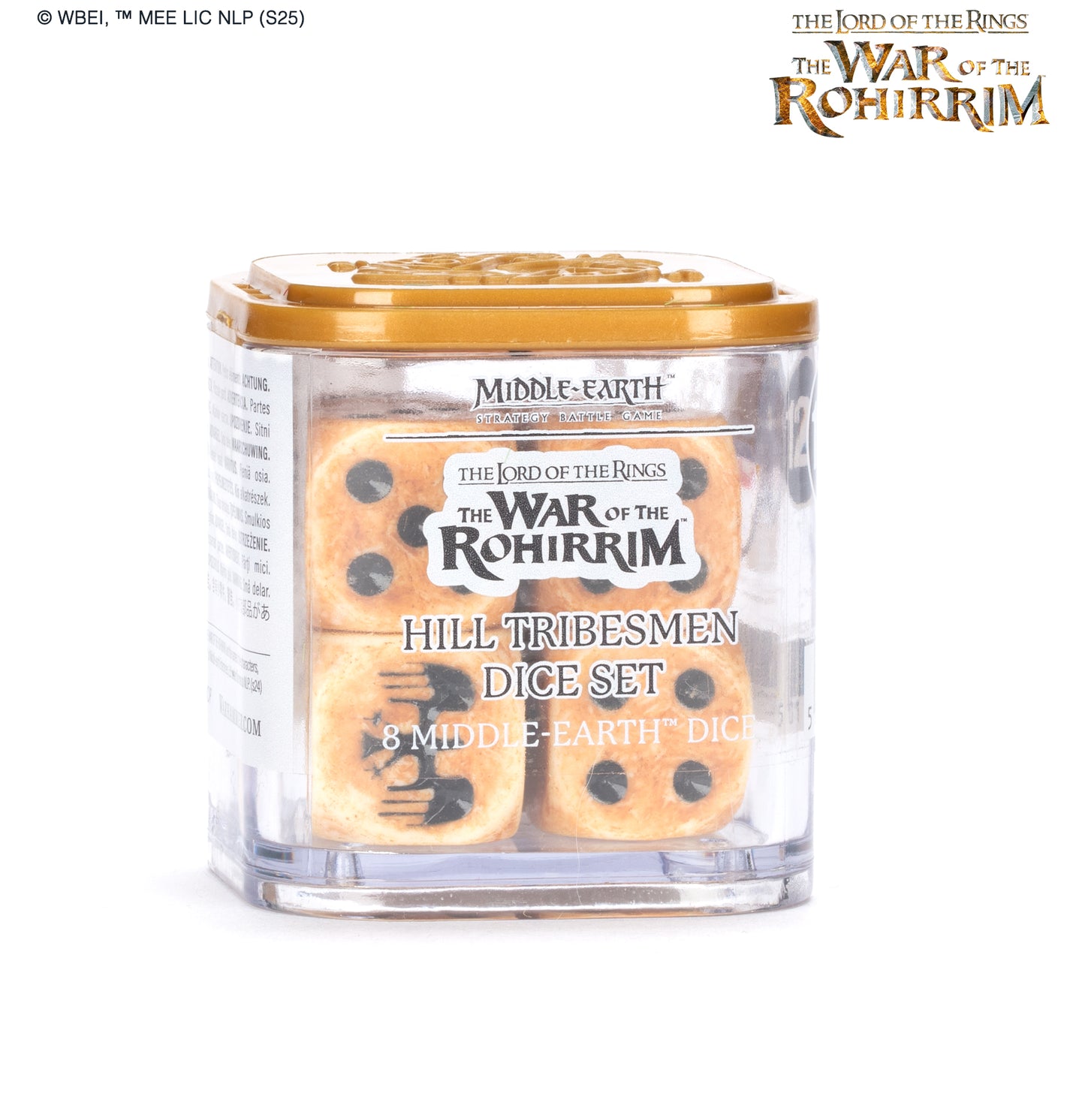 Middle Earth Strategy Battle Game - Hill Tribesmen Dice Set