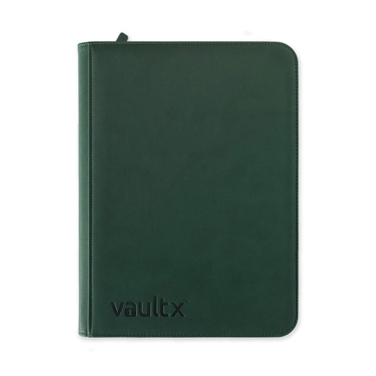 9 Pocket Exo Tec Zip Binder - Forest Green