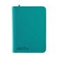 9 Pocket Exo Tec Zip Binder - Ocean Blue