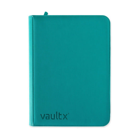 9 Pocket Exo Tec Zip Binder - Ocean Blue