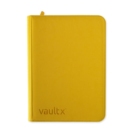 9 Pocket Exo Tec Zip Binder - Sunrise Yellow