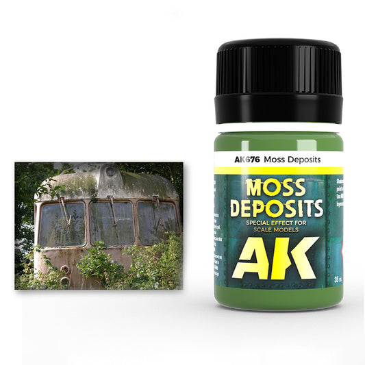 AK Weathering Paints - Moss Deposit