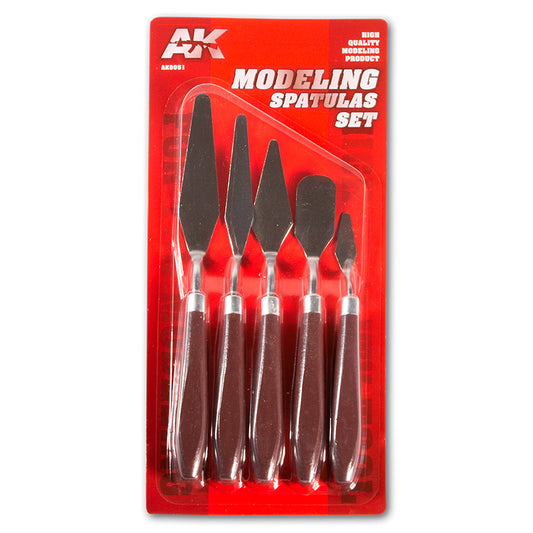 Ak Interactive Modeling Spatulas Set