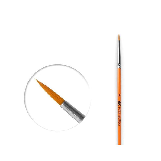 AK - Size 4 Round Brush
