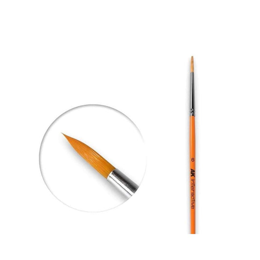 AK - Size 6 Round Brush